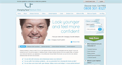 Desktop Screenshot of changingfacesdentures.co.uk